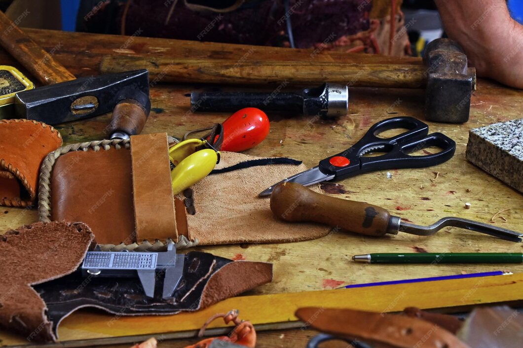Leather workshop in Nairobi